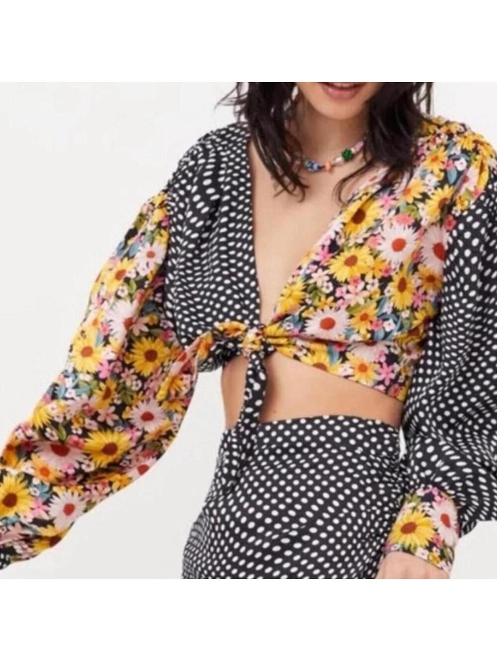 For Love and Lemons Anya Crop Top